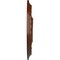 Ekena Millwork Stockport Ceiling Medallion (Canopies up to 6 1/4"), 28"OD x 2 3/4"P, Burnished Mahogany Crackle CM28STBMC - alternate 3